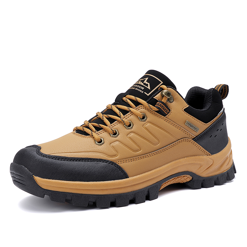 Mens Fashion Trainers - New Leather Men Shoes Outdoors Non-Slip