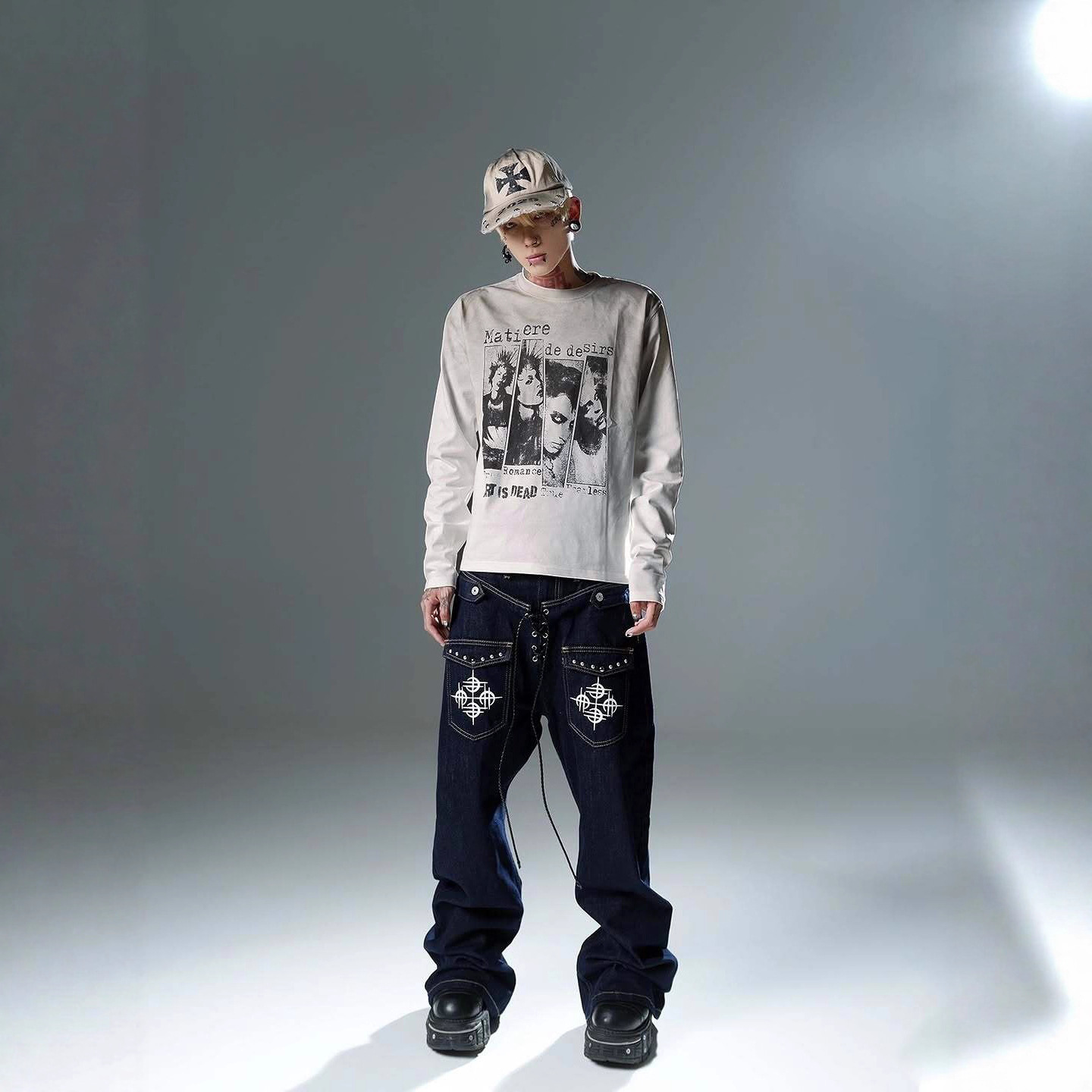 Autumn and Winter Harajuku Ret - Men'S Fashion T Shirts review and price