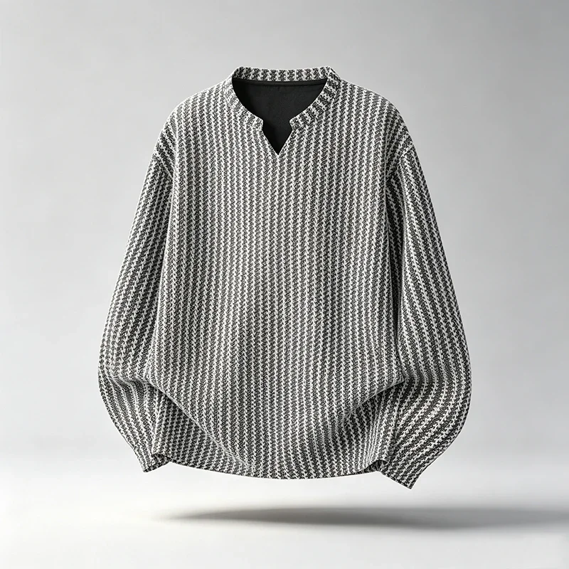 Men Vintage Textured Stripe Lo - Mens Fashion Summer review and price
