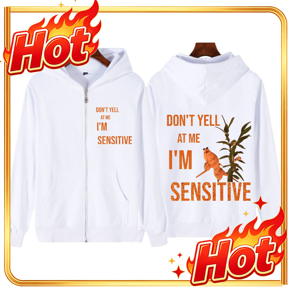 Marcus The Worm Don’t Yell At  - Mens Fashion Zip Up Hoodies review and price