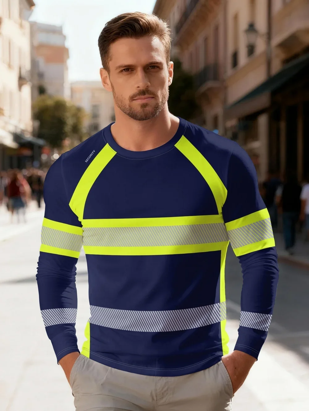 New Men's Striped Printed T-Sh - Mens Fashion Summer review and price