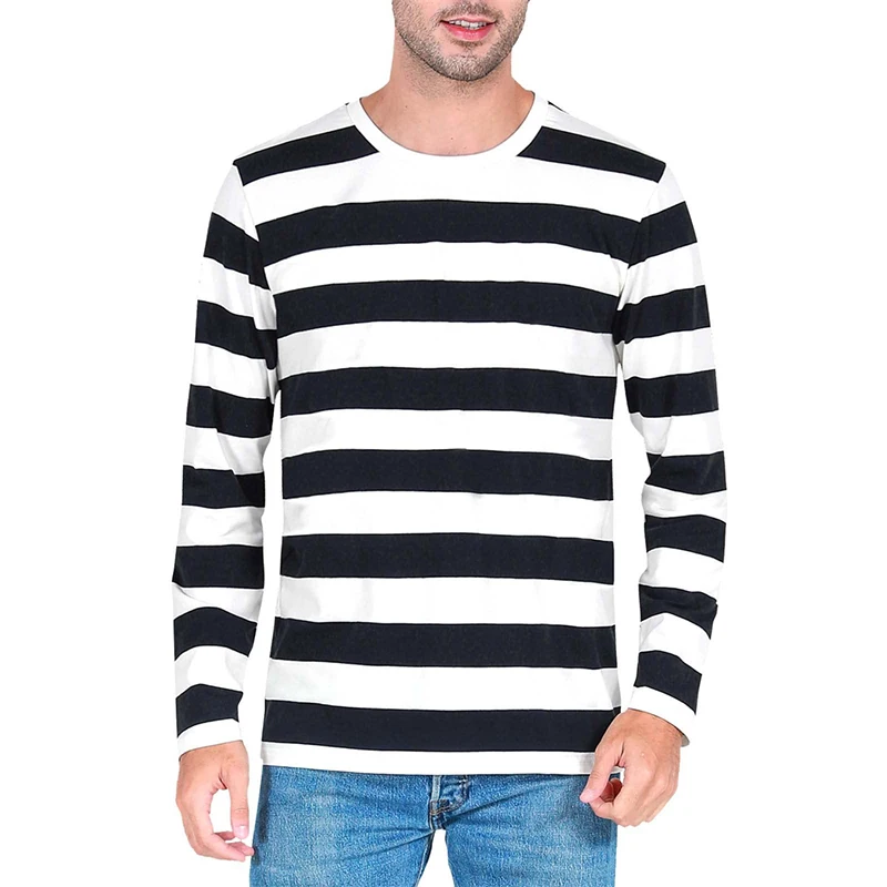 Fashion Contrast Stripe 3D Pri - Mens Fashion Clothes review and price