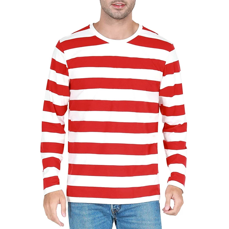 Fashion Contrast Stripe 3D Pri - Mens Fashion Clothes review and price