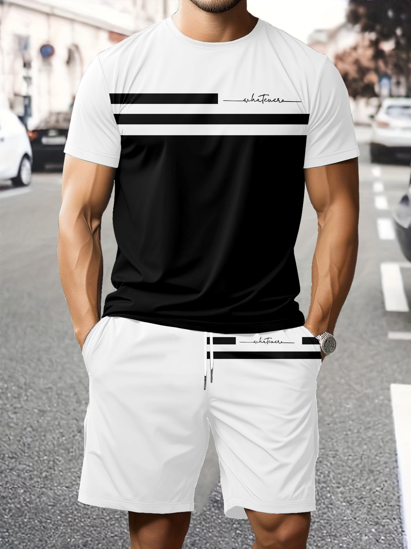 Summer Men's Short-Sleeved Sho - Men'S Fashion Videos review and price