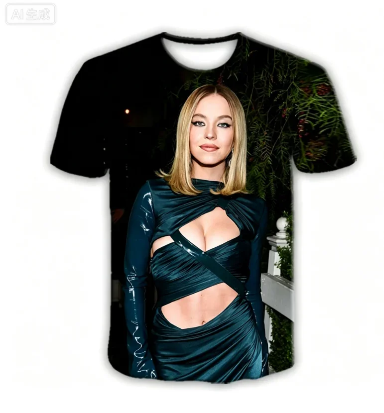 3D Printed Casual T-shirts 