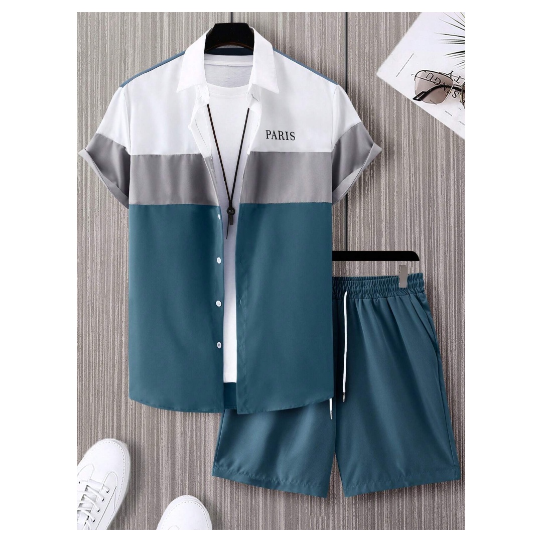 Men's Fashion Suit Blue And Wh - Mens Fashion Clothes review and price