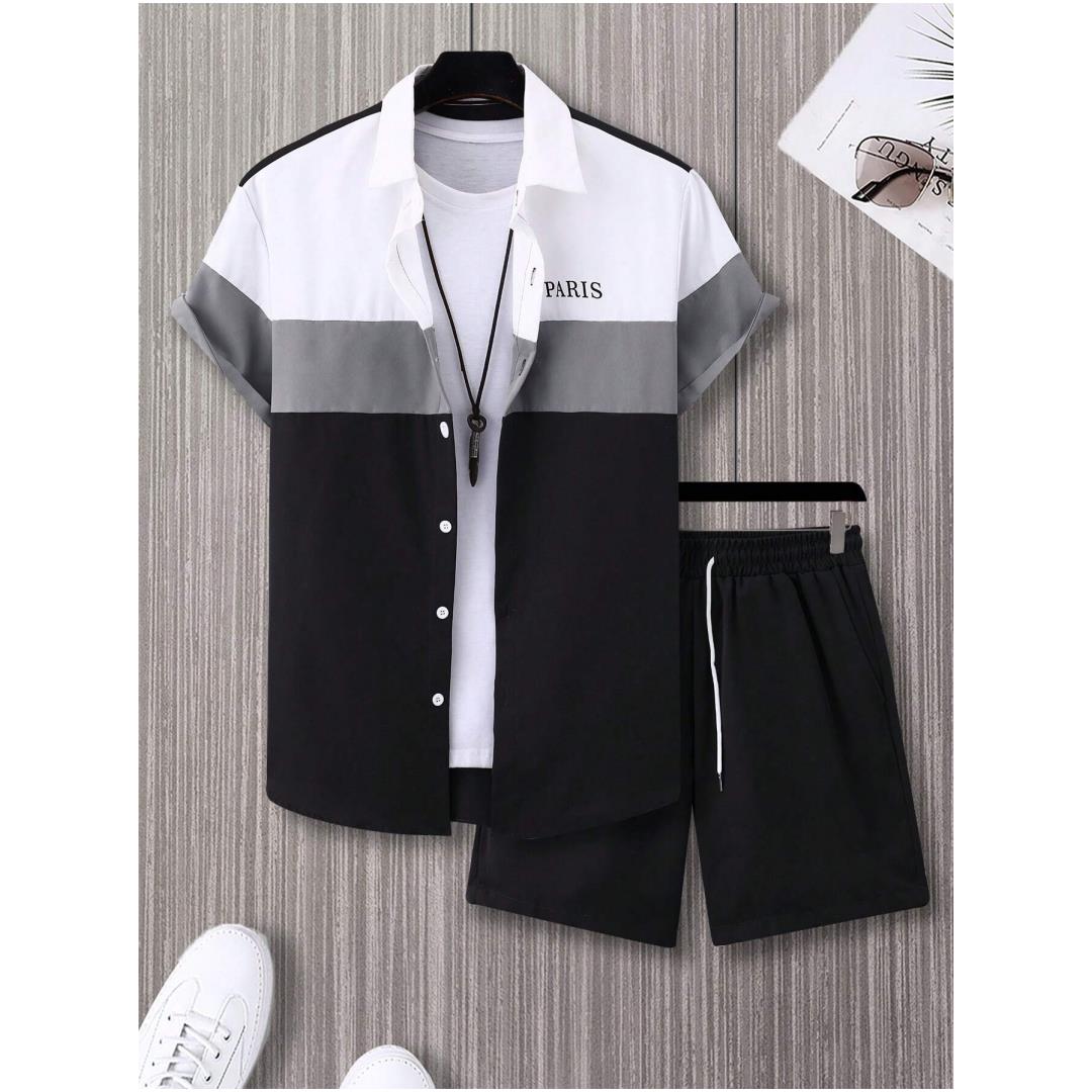 Men's Fashion Suit Blue And Wh - Mens Fashion Clothes review and price