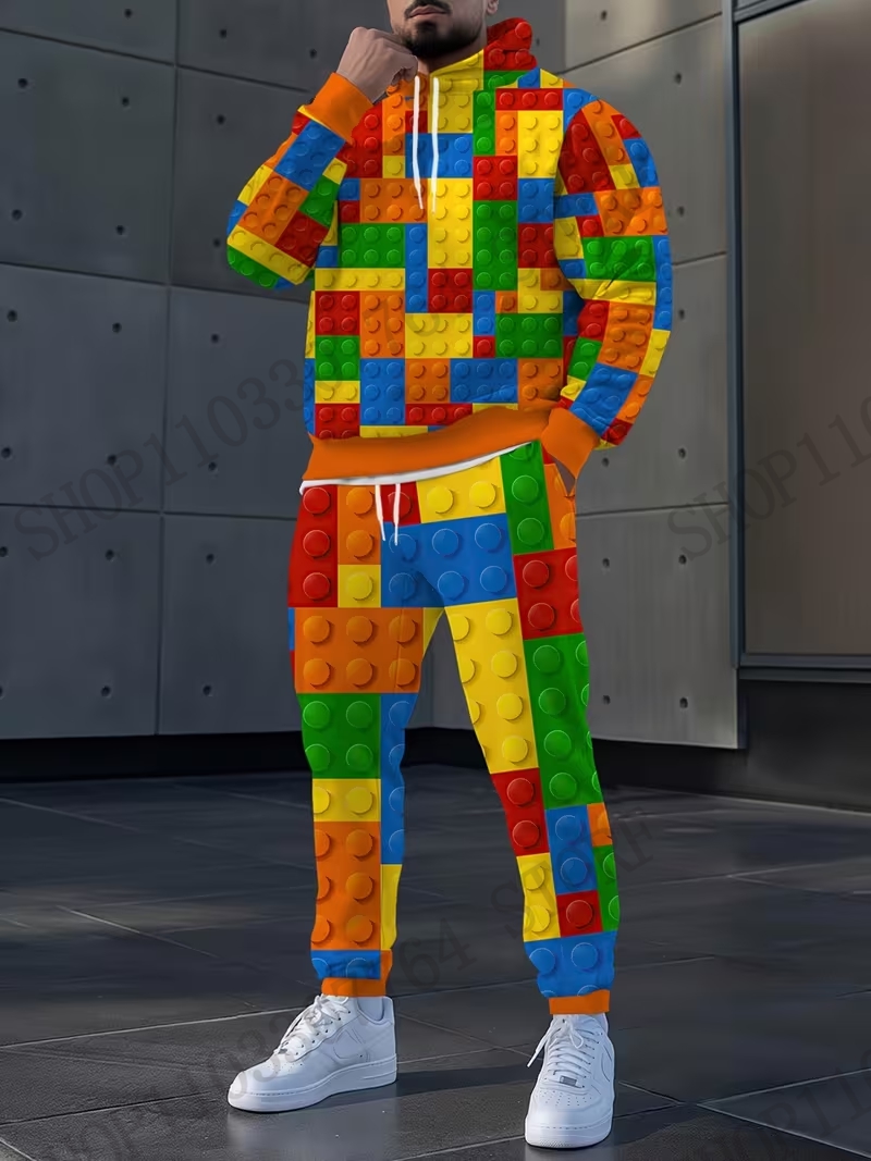 Vibrant Comic Themed 3d Print  - Mens Fashion Clothes review and price